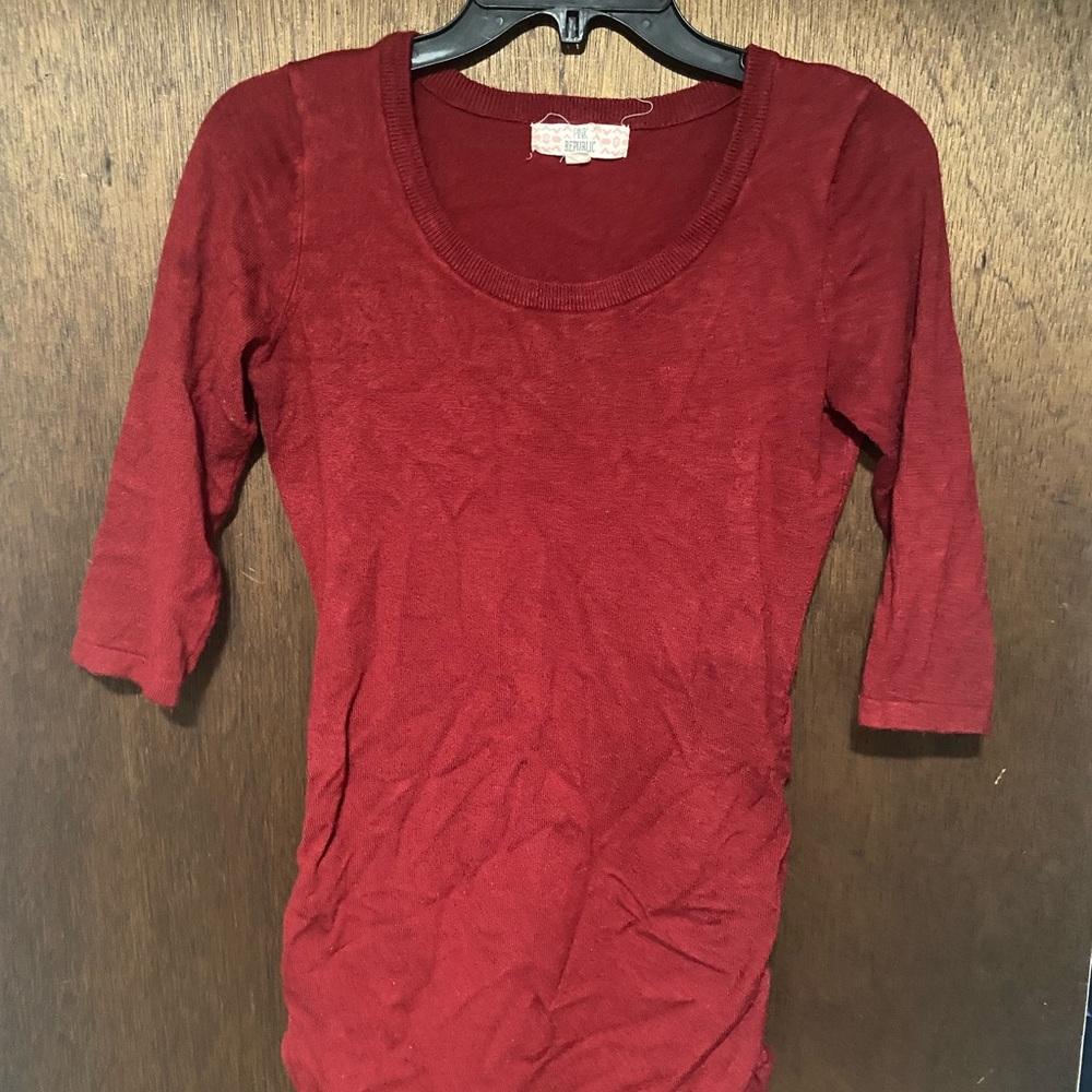 Red pink republican long sleeve